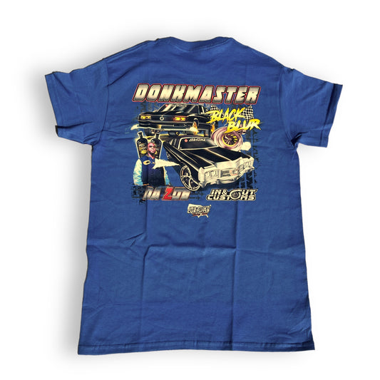 Donkmaster "Combo" Royal Blue Tee