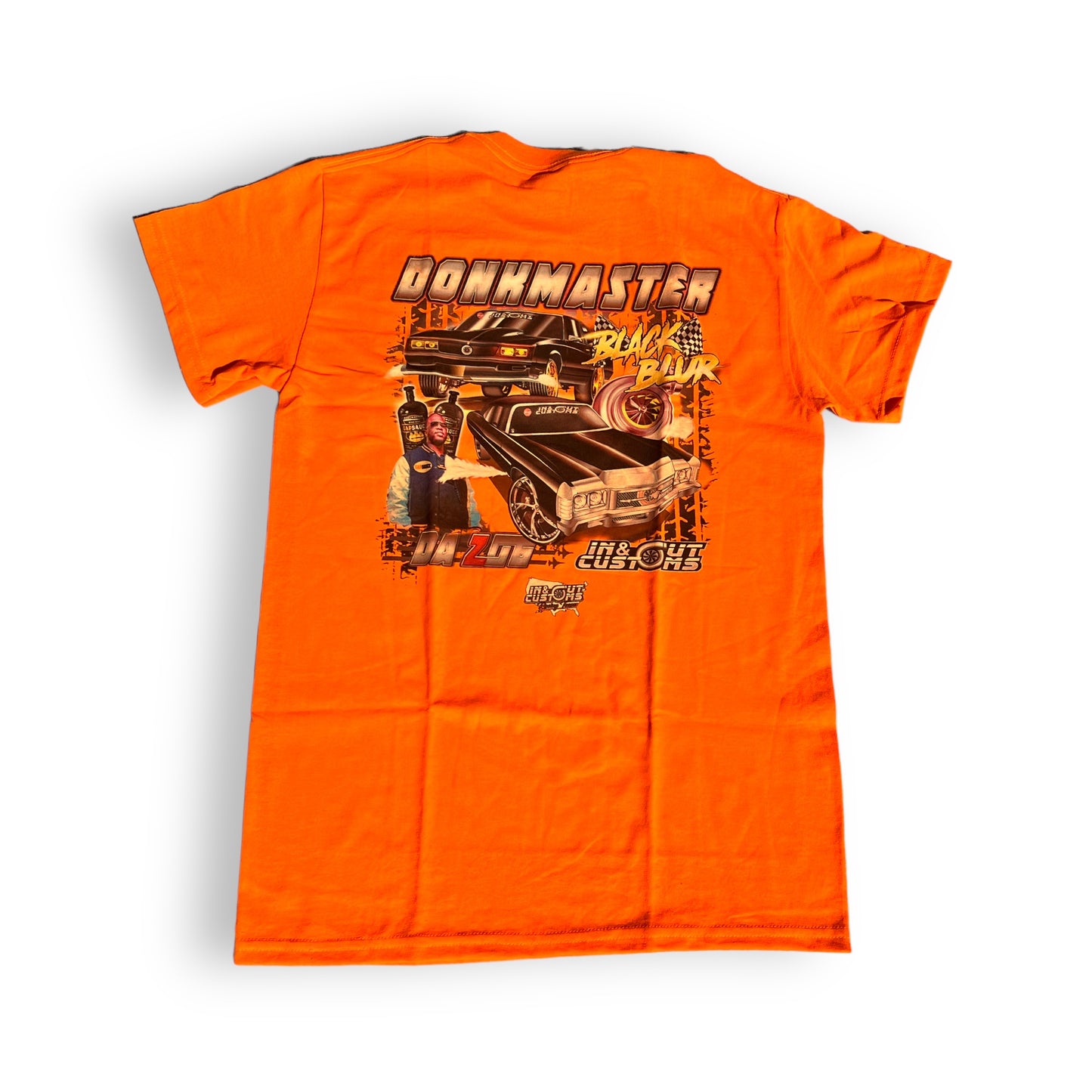 Donkmaster "Combo" Safety Orange Tee