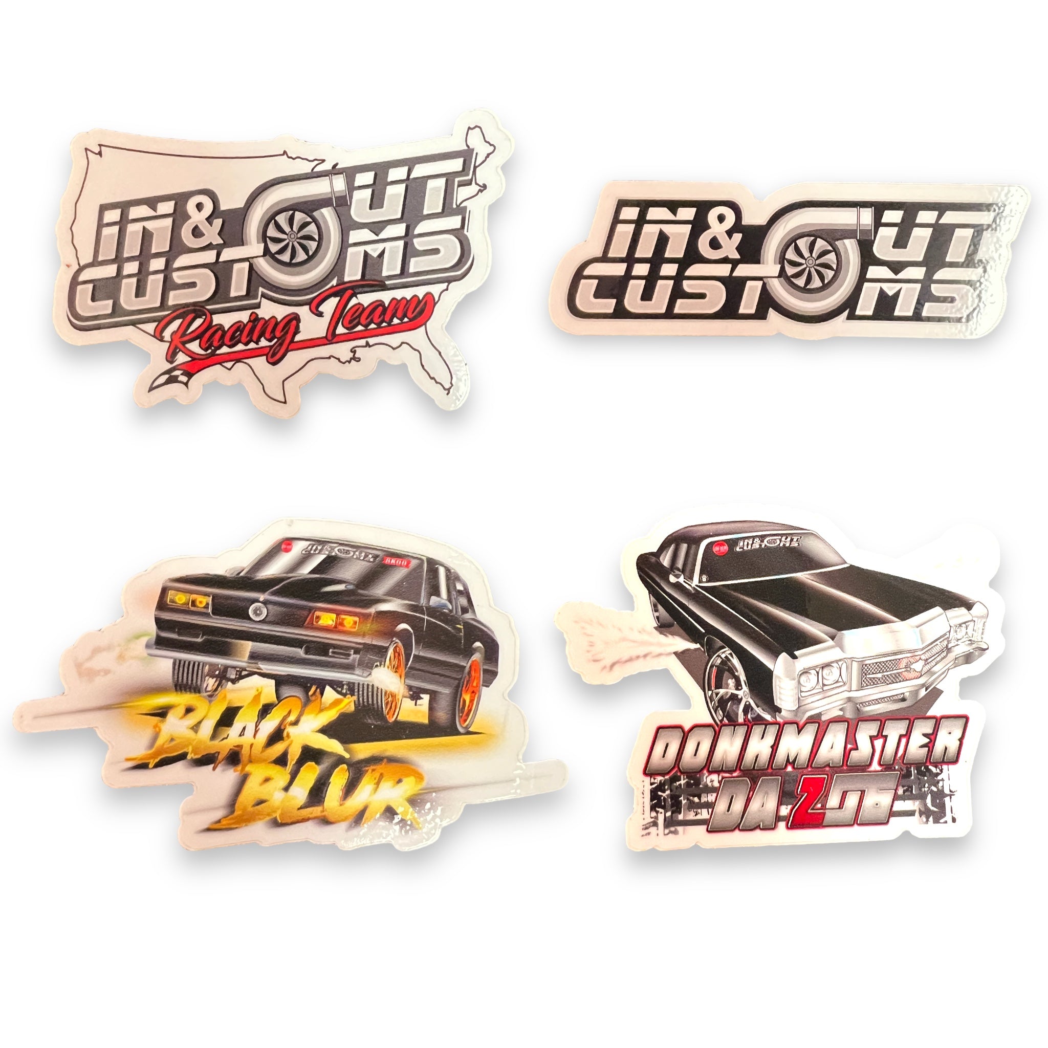 Donkmaster Sticker Pack – In & Out Customs